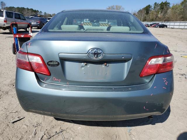 4T1BE46K17U663022 - 2007 TOYOTA CAMRY CE TEAL photo 6