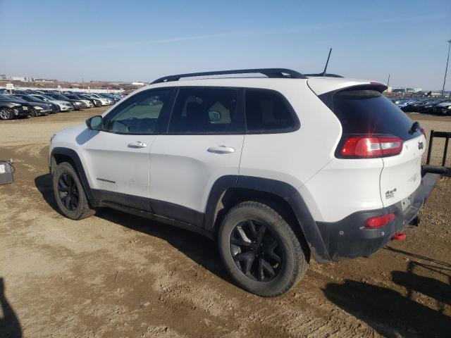 1C4PJMBS3HW594884 - 2017 JEEP CHEROKEE TRAILHAWK WHITE photo 2