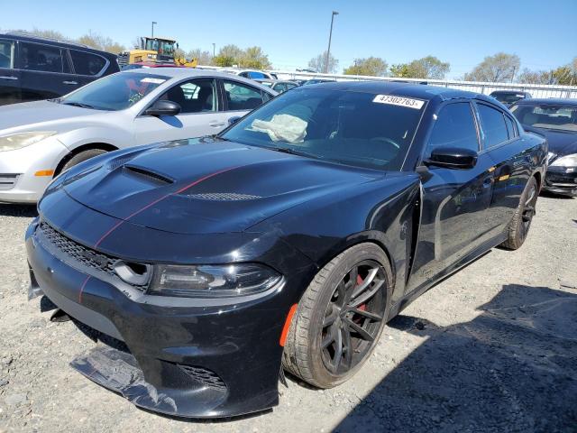 2C3CDXL93KH682038 - 2019 DODGE CHARGER SRT HELLCAT BLACK photo 1