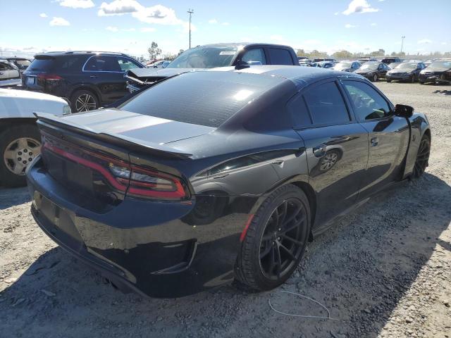 2C3CDXL93KH682038 - 2019 DODGE CHARGER SRT HELLCAT BLACK photo 3