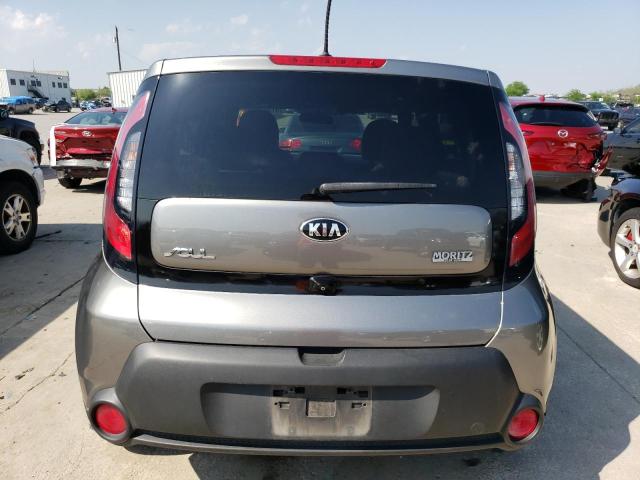 KNDJN2A22G7396290 - 2016 KIA SOUL GRAY photo 6