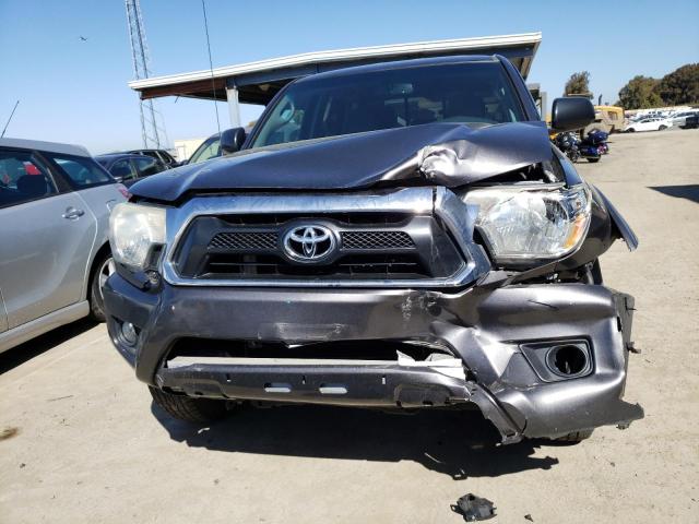 5TFJU4GNXDX049351 - 2013 TOYOTA TACOMA DOUBLE CAB PRERUNNER GRAY photo 5