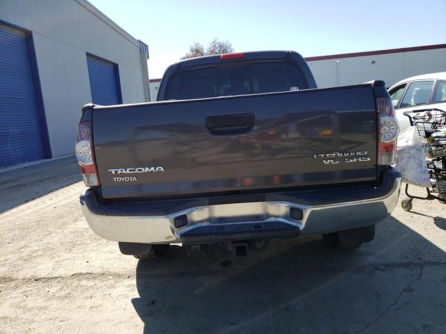 5TFJU4GNXDX049351 - 2013 TOYOTA TACOMA DOUBLE CAB PRERUNNER GRAY photo 6