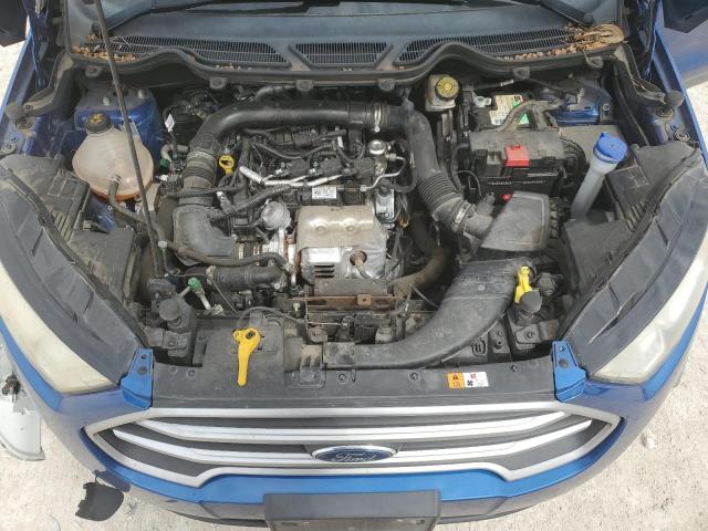 MAJ3S2GE0KC263181 - 2019 FORD ECOSPORT SE ლურჯი ფოტო 12