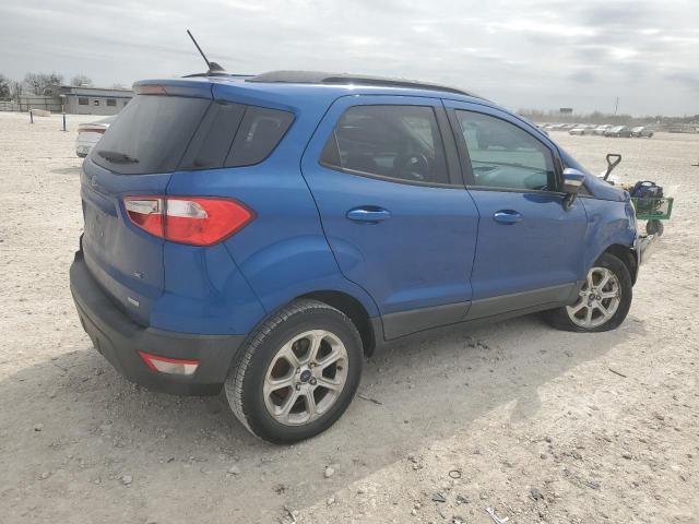 MAJ3S2GE0KC263181 - 2019 FORD ECOSPORT SE ლურჯი ფოტო 3