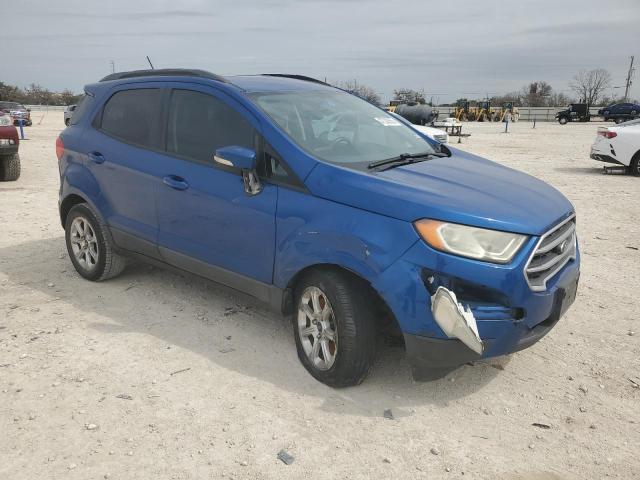 MAJ3S2GE0KC263181 - 2019 FORD ECOSPORT SE ლურჯი ფოტო 4