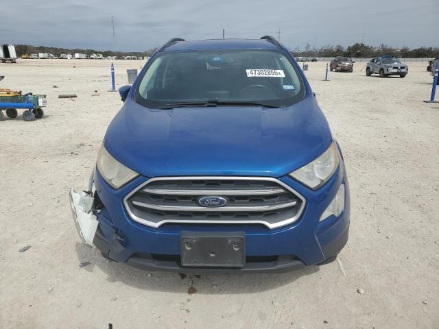 MAJ3S2GE0KC263181 - 2019 FORD ECOSPORT SE ლურჯი ფოტო 5