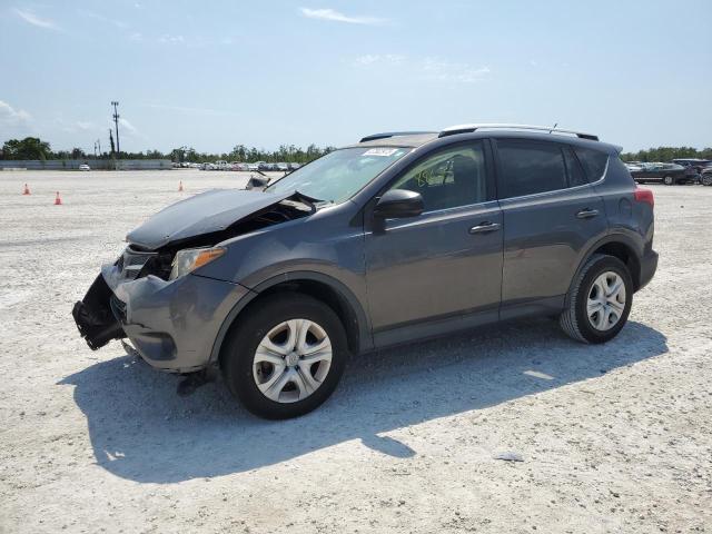 JTMZFREV9E5018604 - 2014 TOYOTA RAV4 LE GRAY photo 1