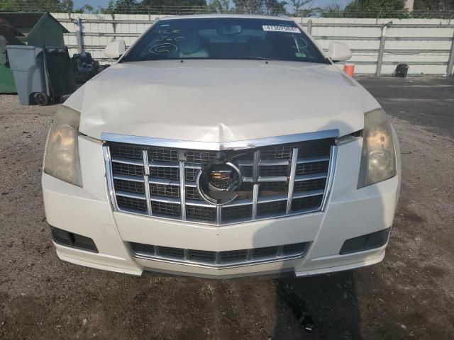 1G6DA1E39D0108021 - 2013 CADILLAC CTS WHITE photo 5