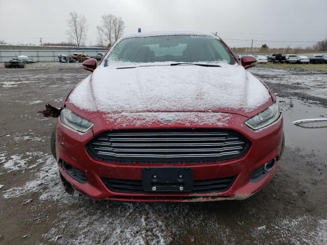 1FA6P0H77F5110889 - 2015 FORD FUSION SE RED photo 5