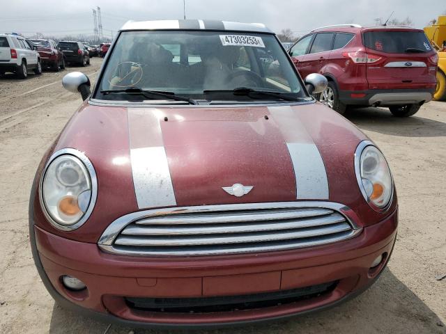 WMWML33599TN68550 - 2009 MINI COOPER CLUBMAN BURGUNDY photo 5