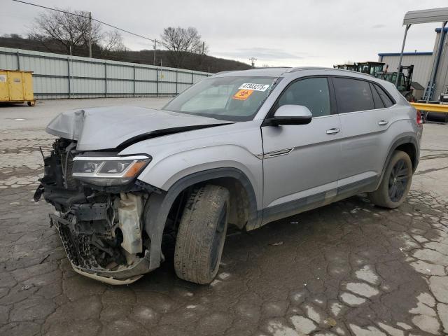 1V2HE2CA5NC223854 - 2022 VOLKSWAGEN ATLAS CROS SE SILVER photo 1