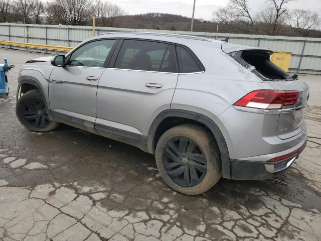 1V2HE2CA5NC223854 - 2022 VOLKSWAGEN ATLAS CROS SE SILVER photo 2