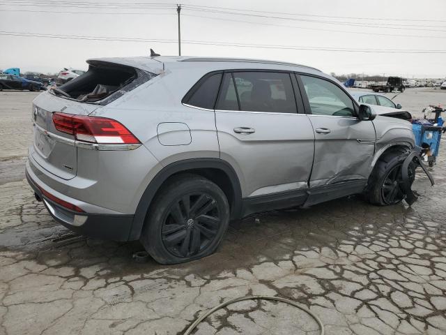 1V2HE2CA5NC223854 - 2022 VOLKSWAGEN ATLAS CROS SE SILVER photo 3