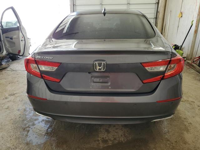 1HGCV1F58MA073724 - 2021 HONDA ACCORD EXL GRAY photo 6