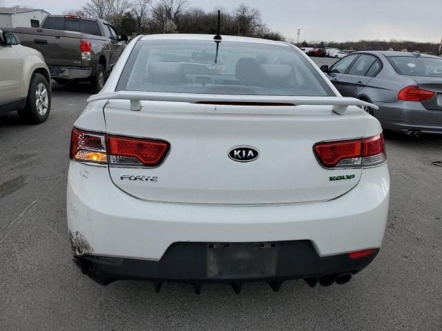 KNAFU6A29D5743358 - 2013 KIA FORTE EX WHITE photo 6