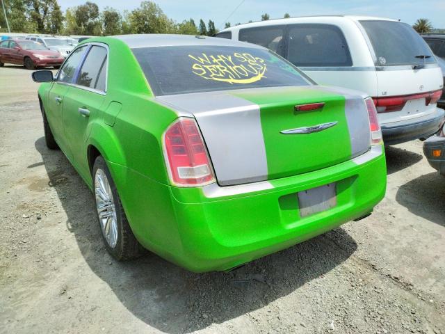 2C3CCABGXDH659018 - 2013 CHRYSLER 300 S GREEN photo 3