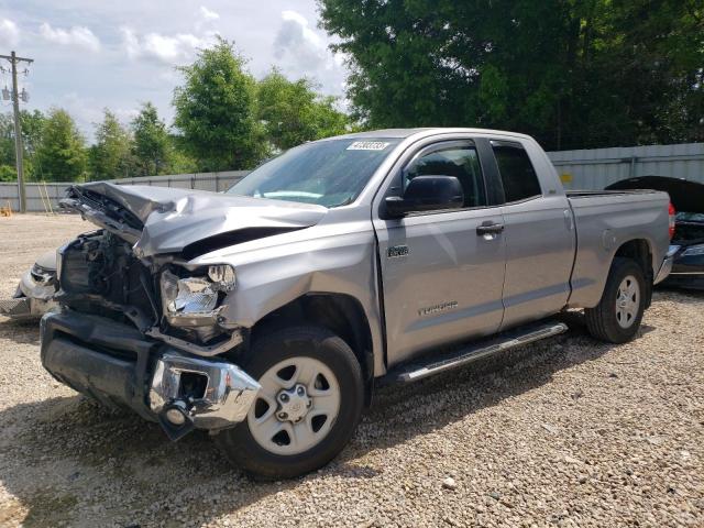 5TFRW5F17HX214781 - 2017 TOYOTA TUNDRA DOUBLE CAB SR/SR5 SILVER photo 1