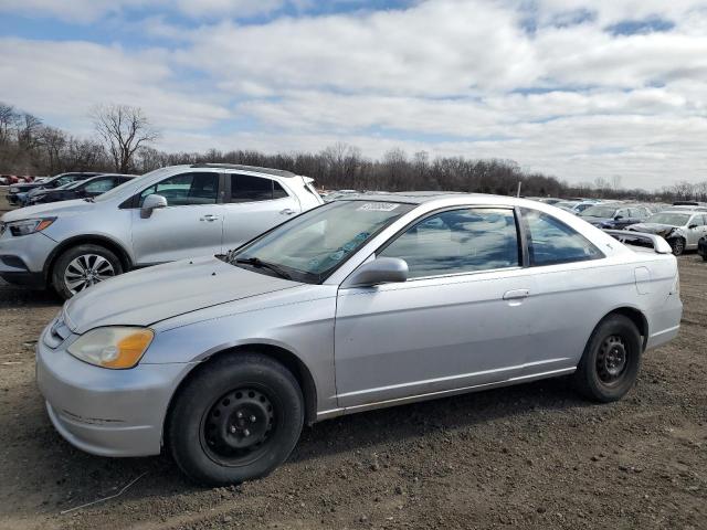 1HGEM22921L069579 - 2001 HONDA CIVIC SI GRAY photo 1