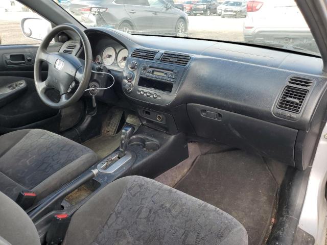 1HGEM22921L069579 - 2001 HONDA CIVIC SI GRAY photo 10