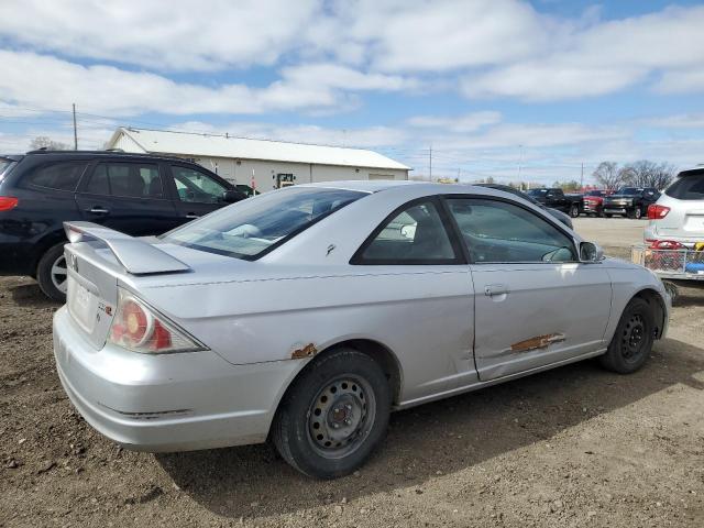 1HGEM22921L069579 - 2001 HONDA CIVIC SI GRAY photo 3