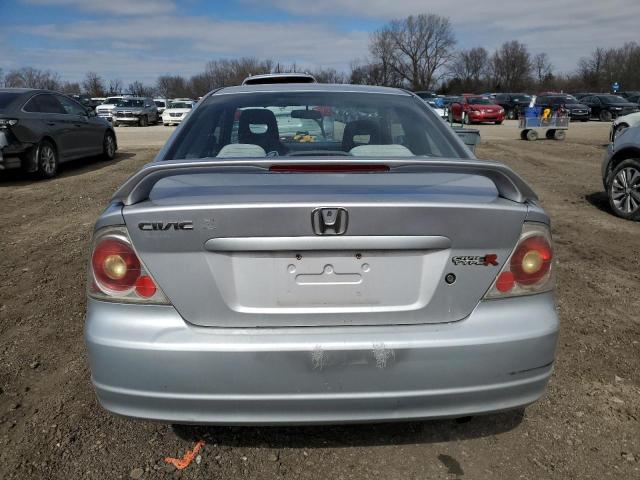 1HGEM22921L069579 - 2001 HONDA CIVIC SI GRAY photo 6