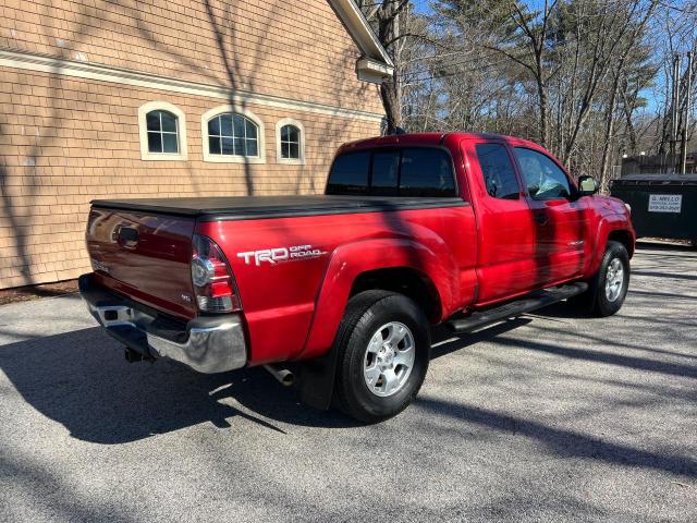 5TFUU4EN7CX047801 - 2012 TOYOTA TACOMA RED photo 4