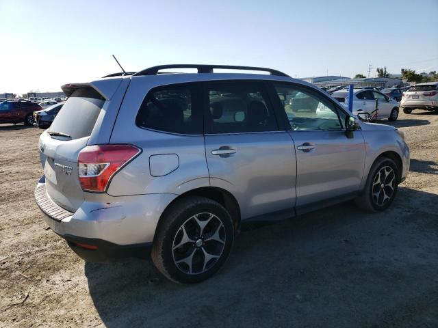 JF2SJGPC8EH533285 - 2014 SUBARU FORESTER 2.0XT TOURING SILVER photo 3