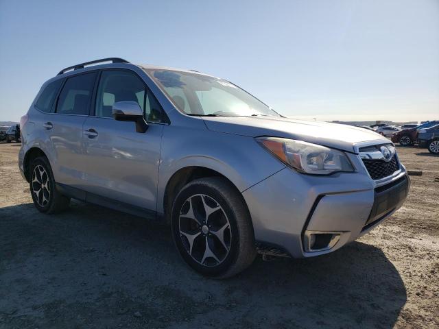 JF2SJGPC8EH533285 - 2014 SUBARU FORESTER 2.0XT TOURING SILVER photo 4