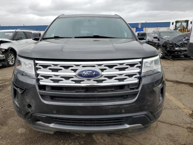 1FM5K8D80JGC40412 - 2018 FORD EXPLORER XLT CHARCOAL photo 5