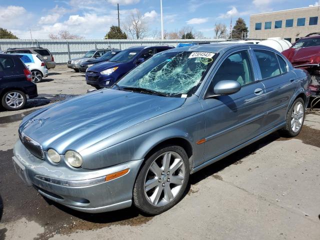 SAJEA51CX3WC92268 - 2003 JAGUAR X-TYPE 3.0 BLUE photo 1