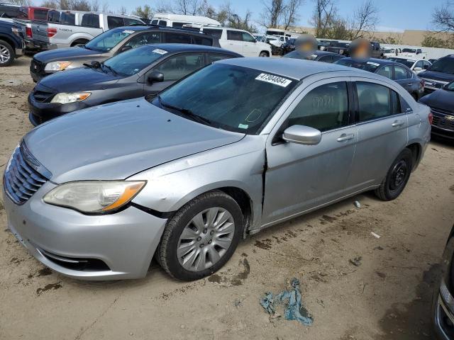 1C3CCBAB2CN145505 - 2012 CHRYSLER 200 LX SILVER photo 1