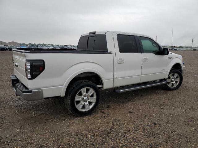 1FTFW1CT5BFC60155 - 2011 FORD F150 SUPERCREW BEIGE photo 3