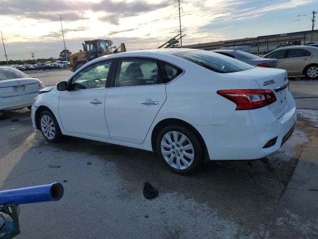 3N1AB7AP5HY284748 - 2017 NISSAN SENTRA S WHITE photo 2