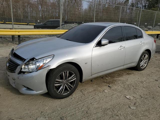 JN1CV6AR6FM523235 - 2015 INFINITI Q40 SILVER photo 1