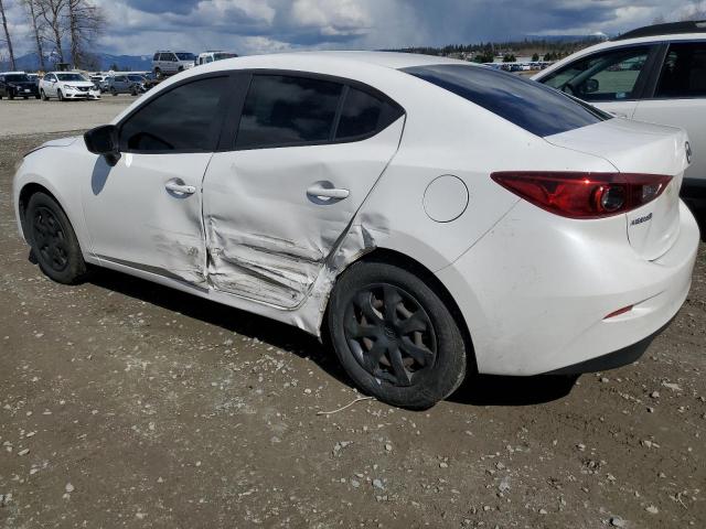 JM1BM1T73E1173119 - 2014 MAZDA 3 SV WHITE photo 2