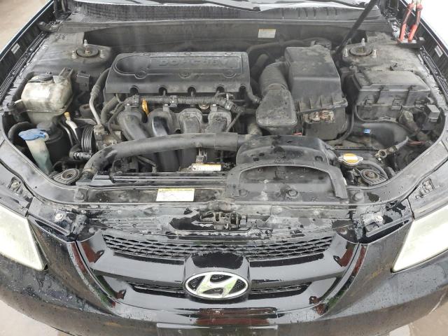 5NPET46C89H517648 - 2009 HYUNDAI SONATA GLS BLACK photo 11