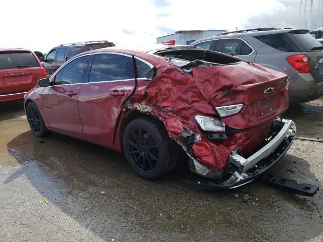 1G1ZG5ST5MF066496 - 2021 CHEVROLET MALIBU RS RED photo 2