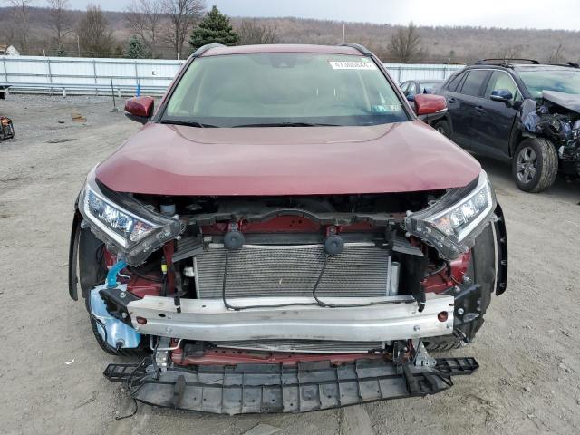 JTMN1RFV7LD050868 - 2020 TOYOTA RAV4 LIMITED RED photo 5