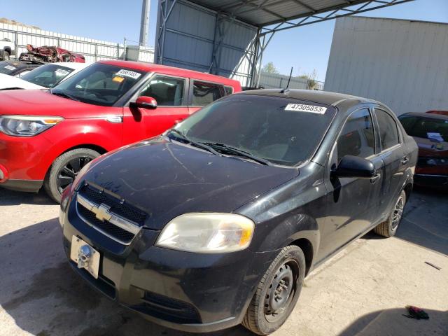 KL1TD5DEXBB208549 - 2011 CHEVROLET AVEO LS 黑色 照片 1