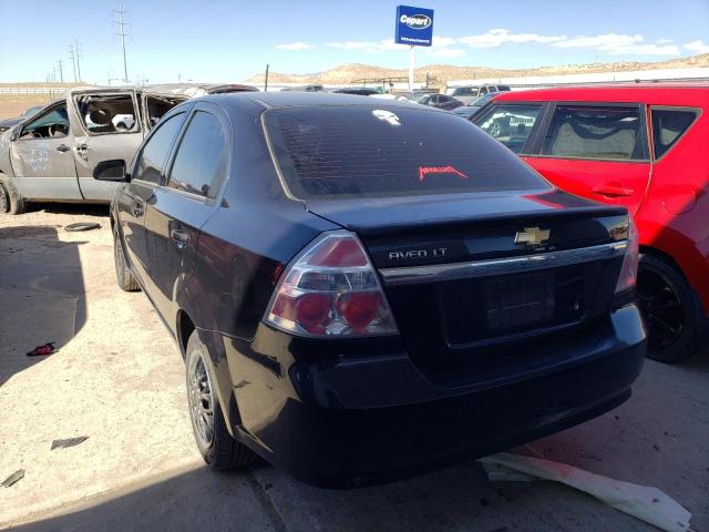 KL1TD5DEXBB208549 - 2011 CHEVROLET AVEO LS 黑色 照片 2