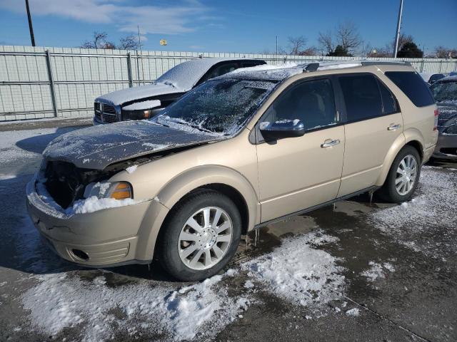 1FMDK06W48GA10245 - 2008 FORD TAURUS X LIMITED GOLD photo 1