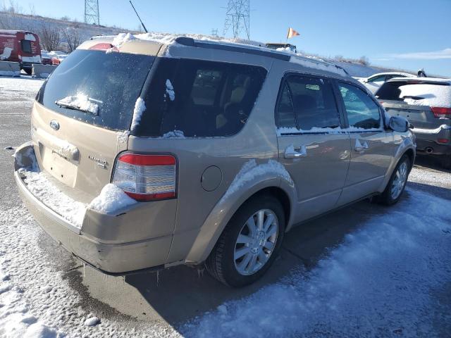 1FMDK06W48GA10245 - 2008 FORD TAURUS X LIMITED GOLD photo 3