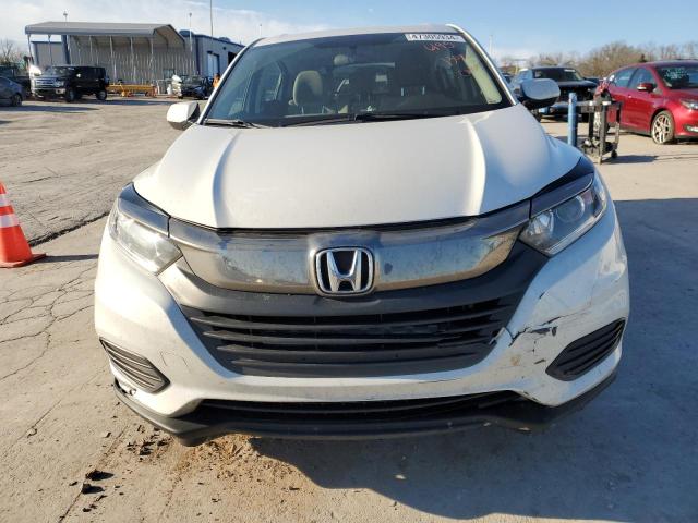 3CZRU5H33MM726195 - 2021 HONDA HR-V LX WHITE photo 5