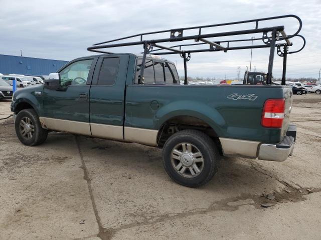 1FTPX14V88KD44763 - 2008 FORD F150 GREEN photo 2