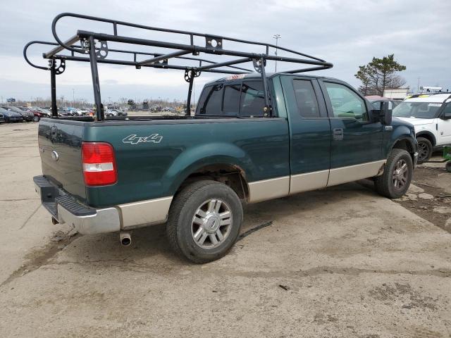 1FTPX14V88KD44763 - 2008 FORD F150 GREEN photo 3