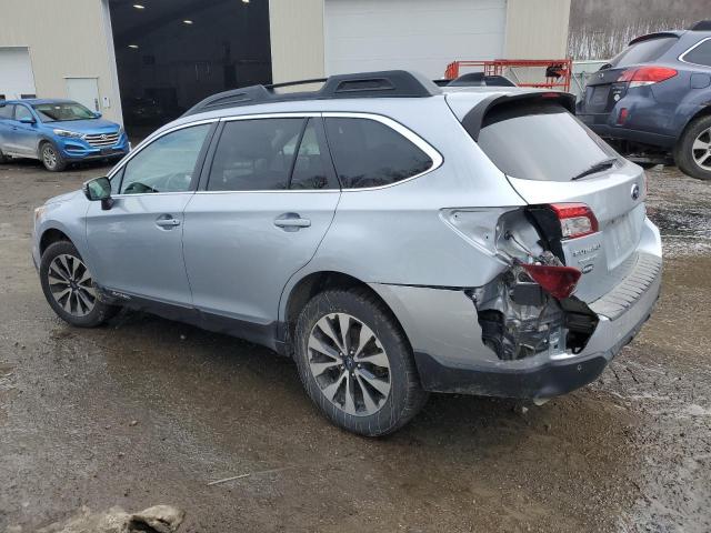 4S4BSENC4H3276643 - 2017 SUBARU OUTBACK 3.6R LIMITED BLUE photo 2