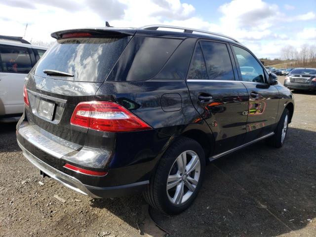 4JGDA5HB7FA619002 - 2015 MERCEDES-BENZ ML 350 4MATIC BLACK photo 3