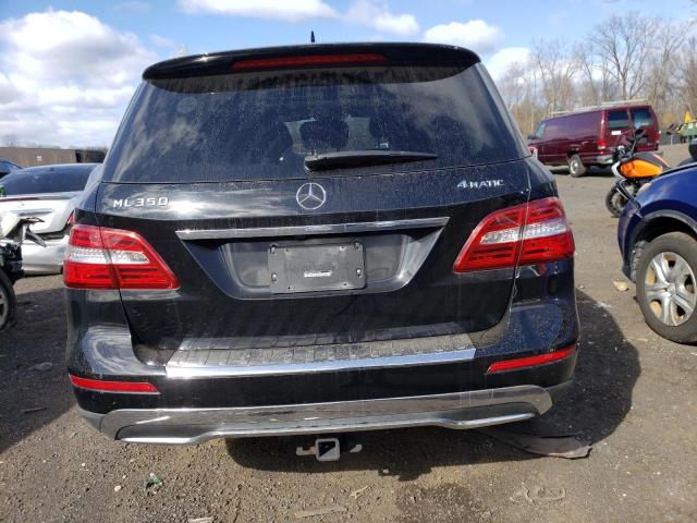 4JGDA5HB7FA619002 - 2015 MERCEDES-BENZ ML 350 4MATIC BLACK photo 6