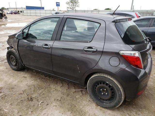 VNKKTUD3XEA001113 - 2014 TOYOTA YARIS GRAY photo 2